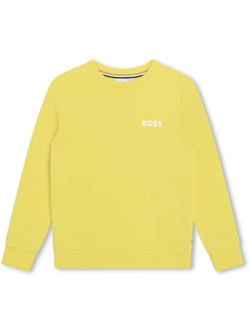 Hugo Boss Kids Sweatshirt geel