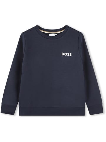 Hugo Boss Kids Sweatshirt in Dunkelblau