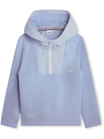 Hugo Boss Kids Hoodie in Hellblau