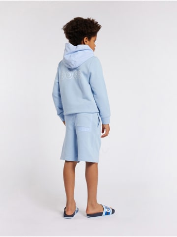 Hugo Boss Kids Hoodie in Hellblau