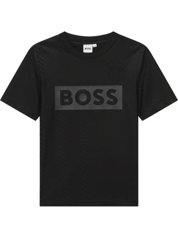 Hugo Boss Kids Koszulka w kolorze czarnym