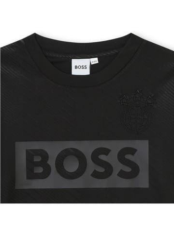 Hugo Boss Kids Shirt in Schwarz
