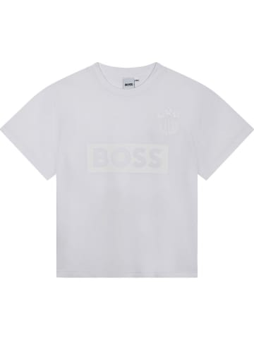 Hugo Boss Kids Koszulka w kolorze białym