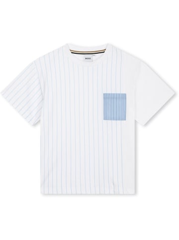 Hugo Boss Kids Koszulka w kolorze białym