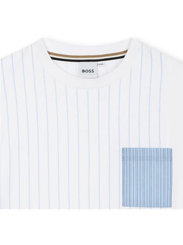 Hugo Boss Kids Shirt in Weiß