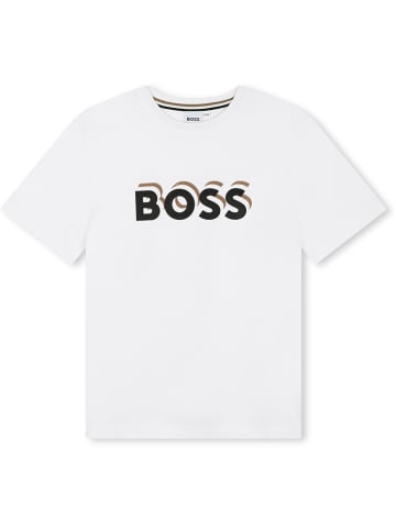 Hugo Boss Kids Shirt wit