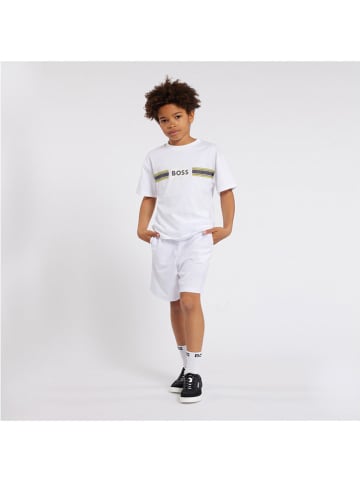 Hugo Boss Kids Shirt in Weiß