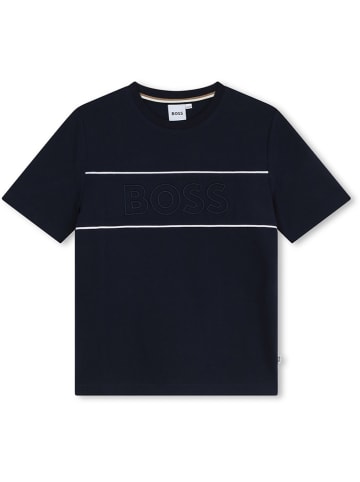 Hugo Boss Kids Koszulka w kolorze czarnym