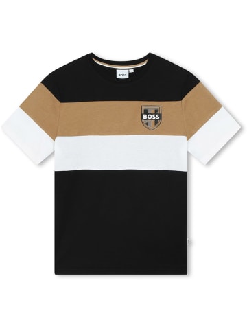 Hugo Boss Kids Koszulka w kolorze czarnym