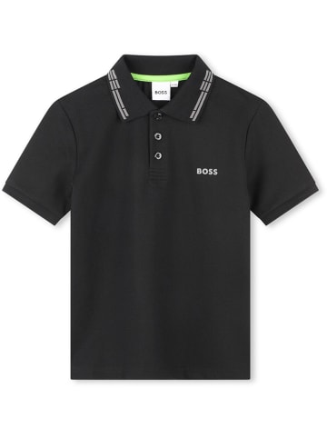 Hugo Boss Kids Koszulka polo w kolorze czarnym