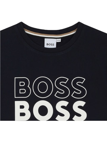 Hugo Boss Kids Shirt in Schwarz