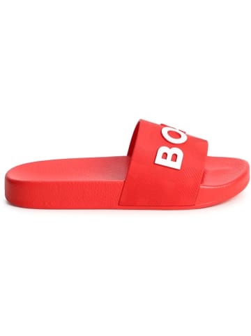 Hugo Boss Kids Badeschuhe in Rot