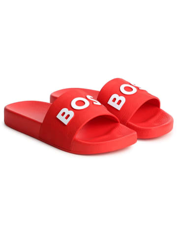 Hugo Boss Kids Badeschuhe in Rot