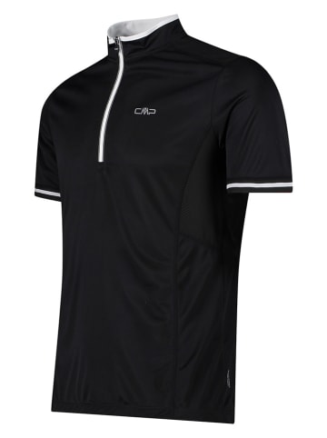 CMP Fahrradtrikot in Schwarz/Weiß