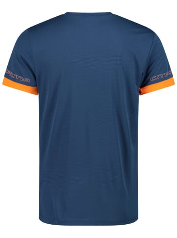 CMP Shirt in Dunkelblau/ Orange