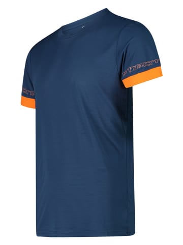 CMP Shirt in Dunkelblau/ Orange