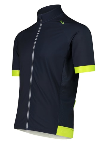 CMP Fietsshirt donkerblauw/geel