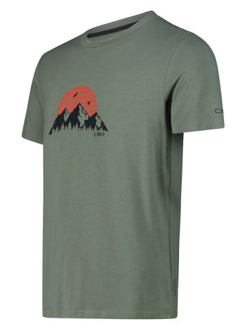 CMP Shirt in Dunkelgrün