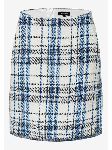More & More Rok wit/blauw
