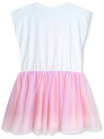Billieblush Kleid in Weiß/ Rosa