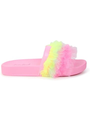Billieblush Slippers lichtroze/geel