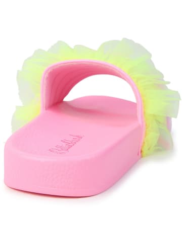Billieblush Slippers lichtroze/geel