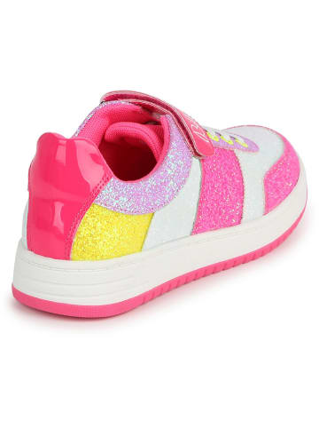 Billieblush Sneakersy w kolorze biało-różowo-fioletowym