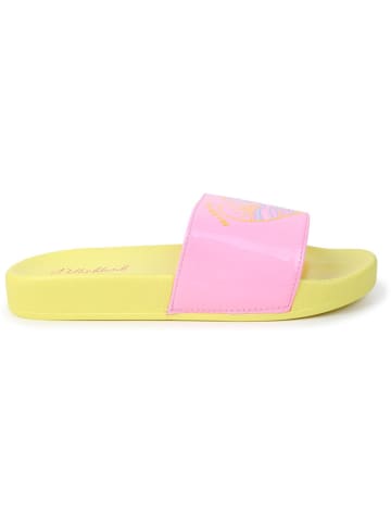 Billieblush Pantoletten in Gelb/ Rosa