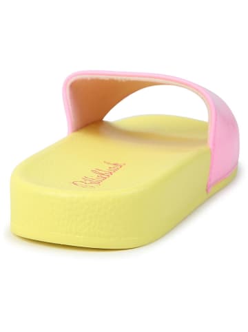 Billieblush Pantoletten in Gelb/ Rosa