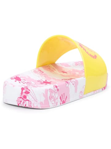 Billieblush Slippers geel/wit/roze