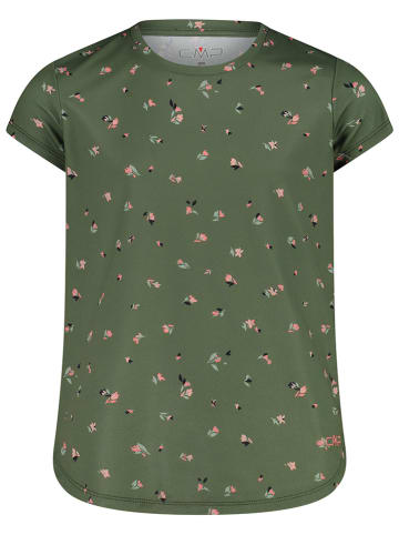 CMP Funktionsshirt in Grün/ Grün