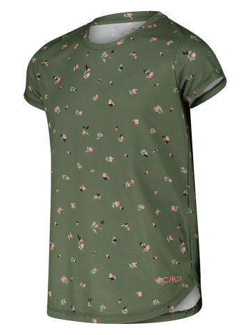 CMP Funktionsshirt in Grün/ Grün