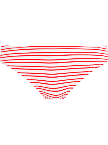 Freya Bikini-Hose in Weiß/ Rot