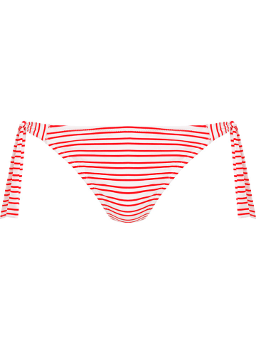 Freya Bikini-Hose in Weiß/ Rot