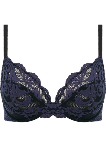 Wacoal Beugelbeha donkerblauw/zwart