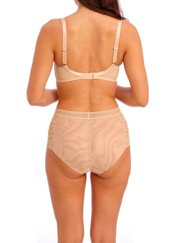 Wacoal Pełne figi high waist w kolorze beżowym