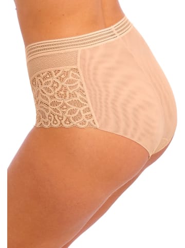Wacoal Pełne figi high waist w kolorze beżowym