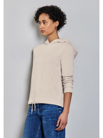 Street One Hoodie in Beige
