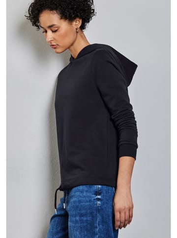 Street One Hoodie donkerblauw
