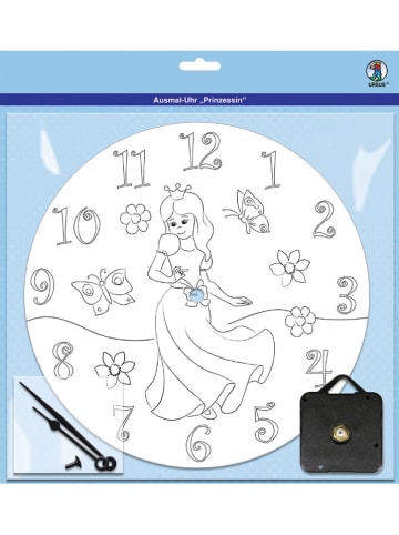 URSUS Ausmal-Uhr "Prinzessin"