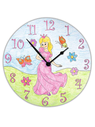 URSUS Ausmal-Uhr "Prinzessin"