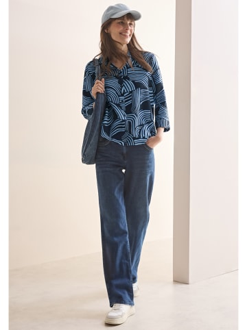 Cecil Bluse in Dunkelblau