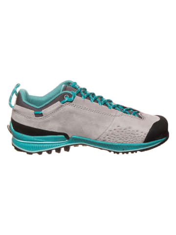 LA SPORTIVA Skórzane buty turystyczne "TX2 Evo" w kolorze szaro-turkusowym