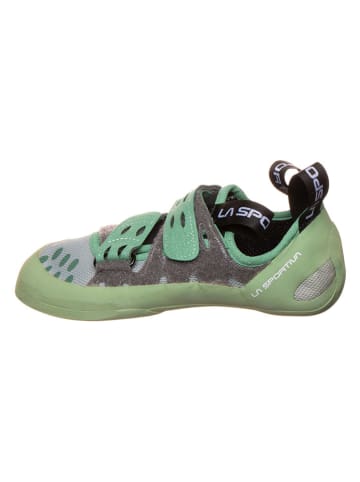LA SPORTIVA Kletterschuhe "GeckoGym Vegan" in Salbei/ Grau