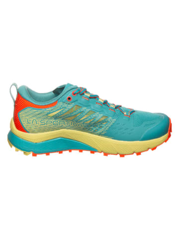 LA SPORTIVA Buty "Jackal II" w kolorze turkusowo-żółtym do biegania