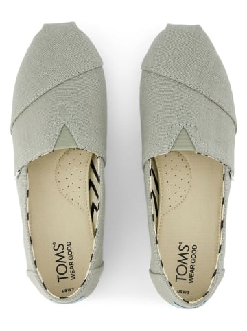 TOMS Espadryle w kolorze miętowym