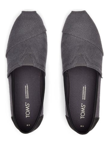 TOMS Espadrilles antraciet