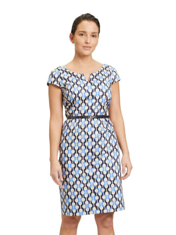 Betty Barclay Kleid in Weiss/Blau