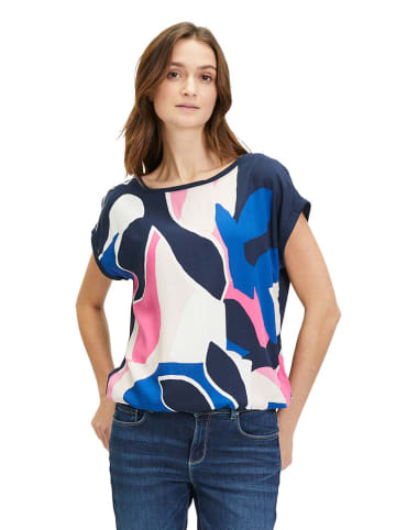 BETTY & CO Shirt donkerblauw/roze