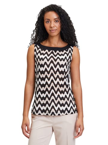 Betty Barclay Shirt in Schwarz/Creme